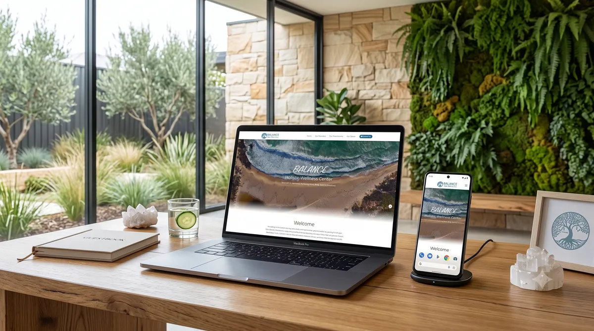 Balance Holistic Wellness Center counseling practice website redesigned by OgreLogic