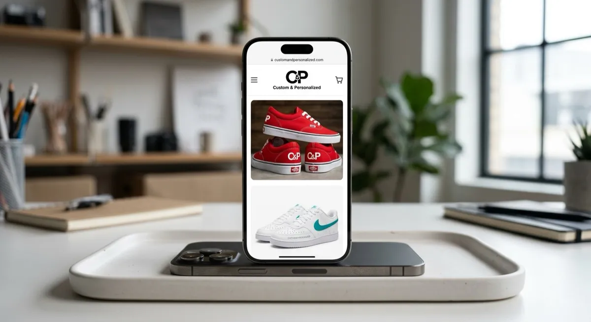 Custom and Personalized gifts e-commerce store designed and developed by OgreLogic