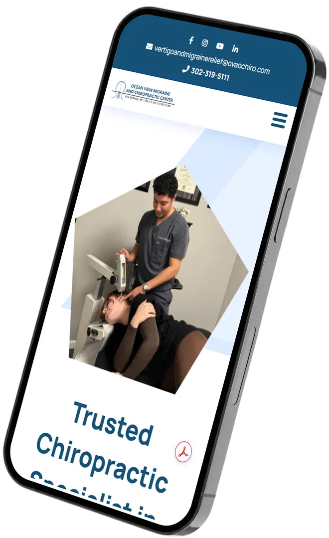 Dr. Kyle Depollar’s website, designed by OgreLogic