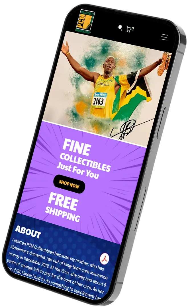 Michael McFarlane’s website, designed by OgreLogic